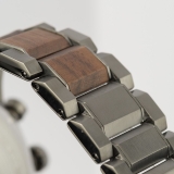 Herrenuhr - Jacques Lemans 1-2115K - Chrono-Solar, Stahl IP Grau