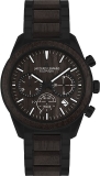 Herrenuhr - Jacques Lemans 1-2115M - Chrono-Solar, Stahl IP Black