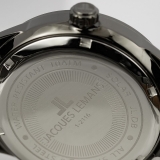 Herrenuhr - Jacques Lemans 1-2116I - Solar, Stahl IP Grau