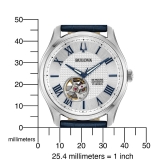 Herrenuhr - BULOVA 96A206 - Automatik, Edelstahl