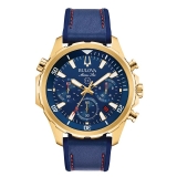 Herrenuhr - BULOVA 97B168 - Chrono-Quarz, Edelstahl