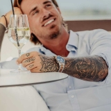 Herrenuhr - LAIMER 0167 - Chrono-Quarz, Edelstahl