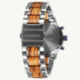 Herrenuhr - LAIMER 0167 - Chrono-Quarz, Edelstahl