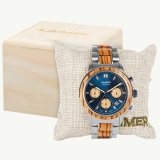 Herrenuhr - LAIMER 0167 - Chrono-Quarz, Edelstahl