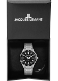 Herrenuhr - Jacques Lemans 1-2131D - Automatik, Edelstahl