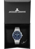 Herrenuhr - Jacques Lemans 1-2109H - Automatik, Edelstahl