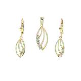 Schmuck-Set - Eichmüller 282100 - Anhänger-Ohrschmuck, 375/- Gelbgold