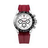 Damen-/Herrenuhr - MIYEN 1140-21-5 - Chrono-Quarz, Edelstahl