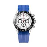 Damen-/Herrenuhr - MIYEN 1140-21-4 - Chrono-Quarz, Edelstahl