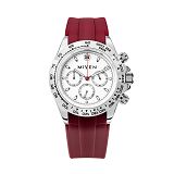 Damen-/Herrenuhr - MIYEN 1140-23-5 - Chrono-Quarz, Edelstahl