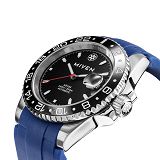 Damen-/Herrenuhr - MIYEN 1040-11-4 - Automatik, Edelstahl