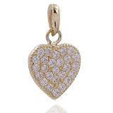 Anhänger - Kesef 2115 - 333/- Gelbgold, Zirkonia, Herz