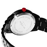 Damen-/Herrenuhr - MIYEN 1442-111-13 - Quarz, Edelstahl/Keramik