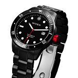 Damen-/Herrenuhr - MIYEN 1442-111-13 - Quarz, Edelstahl/Keramik