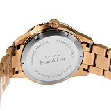 Damen-/Herrenuhr - MIYEN 1442-11-7 - Quarz, Edelstahl/Keramik