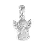 Anhänger - Kesef 6902 - 925/- Silber, Zirkonia, Engel