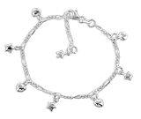 Armkette/Figaro - Kesef 8324 - 925/- Silber, ohne Stein