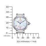 Damenuhr - CITIZEN EM1070-83D - Quarz, Edelstahl