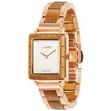 Herrenuhr - LAIMER 0188 - Quarz, Holz-Stahl