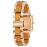 Herrenuhr - LAIMER 0188 - Quarz, Holz-Stahl