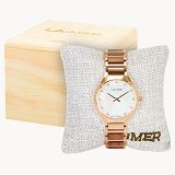 Damenuhr - LAIMER 0196 - Quarz, IP Rosé