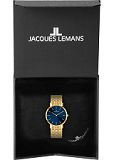 Damenuhr - Jacques Lemans 1-2172M - Quarz, Edelstahl
