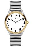 Damenuhr - Jacques Lemans 1-2186D - Quarz, Stahl IP Gold