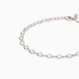 Armband - Mabina 533884 - 925/- Silber rhodiniert, Zirkonia