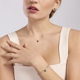 Kette mit Anhänger - Mabina 553697 - 925/- Silber rhodiniert, Zirkonia