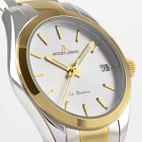 Herrenuhr - Jacques Lemans 1-2084F - Quarz, Stahl IP Gold