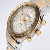 Herrenuhr - Jacques Lemans 1-2151G - Chrono-Quarz, Stahl IP Gold