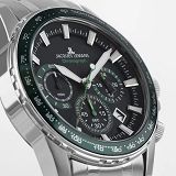 Herrenuhr - Jacques Lemans 1-2099F - Chrono-Quarz, Edelstahl