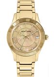 Damenuhr - Jacques Lemans 1-2194G - Quarz, Stahl IP Gold