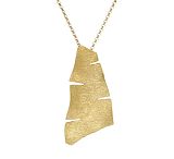 Kette mit Anhänger - 93490-01 - 925/- Silber Gelb vergoldet