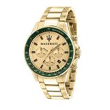 Herrenuhr - Maserati R8873640005 - Chrono-Quarz, IP Gold