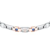 Armkette/Fantasie - Maserati JM224AXO01 - Edelstahl Bicolor, Saphir