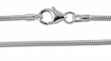 Kette/Boa - Max Fröhlich 8515/45 - 925/- Silber, Karabiner