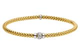 Armband - 90459-01 - 585/- Gold Bicolor, Brillant