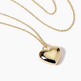 Kette mit Anhänger - Mabina 553746 - 925/- Silber Gelb vergoldet