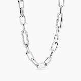 Kette/Anker - Mabina 553830 - 925/- Silber rhodiniert, Karabiner