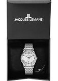 Herrenuhr - Jacques Lemans 1-2193P - Quarz, Edelstahl