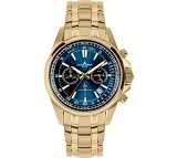 Herrenuhr - Jacques Lemans 1-2117ZI - Quarz, Stahl IP Gold