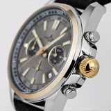 Herrenuhr - Jacques Lemans 1-2117ZL - Quarz, Stahl IP Gold