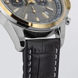 Herrenuhr - Jacques Lemans 1-2117ZL - Quarz, Stahl IP Gold