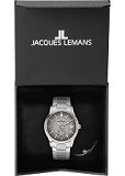 Damenuhr - Jacques Lemans 1-2197L - Quarz, Edelstahl