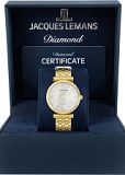 Damenuhr - Jacques Lemans D-13C - Quarz, Edelstahl