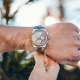 Herrenuhr - LAIMER 0148 - Chrono-Solar, Holz-Stahl