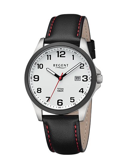 Herrenuhr Uhren - IP REGENT - BA-780 Petry Quarz, Bicolor - Titan