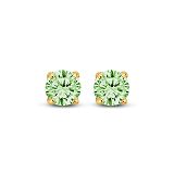 Ohrstecker - Kesef 57570 - 585/- Gelbgold, Peridot Grün