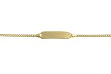 Identitäts-Armband/Panzer - 87877-01 - 333/- Gelbgold